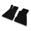 Tapis de Sol Velours adapté pour Smart Roadster I Coupé, Roadster (2002-2006) - Premium tapis de voiture - noir