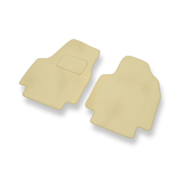 Tapis de Sol Velours adapté pour Citroen Jumpy I Van (1995-2007) - Premium tapis de voiture - beige