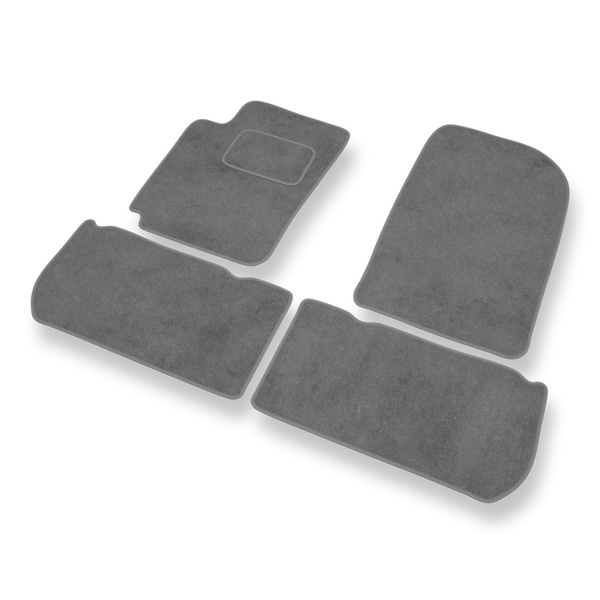 Tapis de Sol Velours adapté pour Citroen Xsara Picasso Monospace (1999-2011) - Premium tapis de voiture - gris
