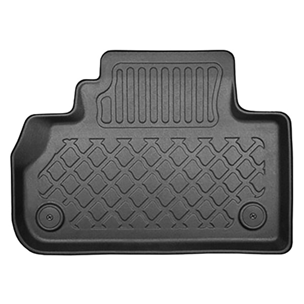 Tapis de sol en TPE adapté pour Audi Q5 II FY SUV, Sportback (01.2017-08.2024) - aussi pour la version hybride - tapis de voiture - noir