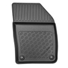 Tapis de sol en TPE adapté pour Volvo V60 II Break (07.2018-....) - également Cross Country - tapis de voiture - noir