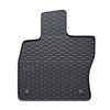 Tapis de sol en caoutchouc adapté pour Skoda Octavia III Break, Liftback (2013-2020) - tapis de voiture - noir - 4 pcs.