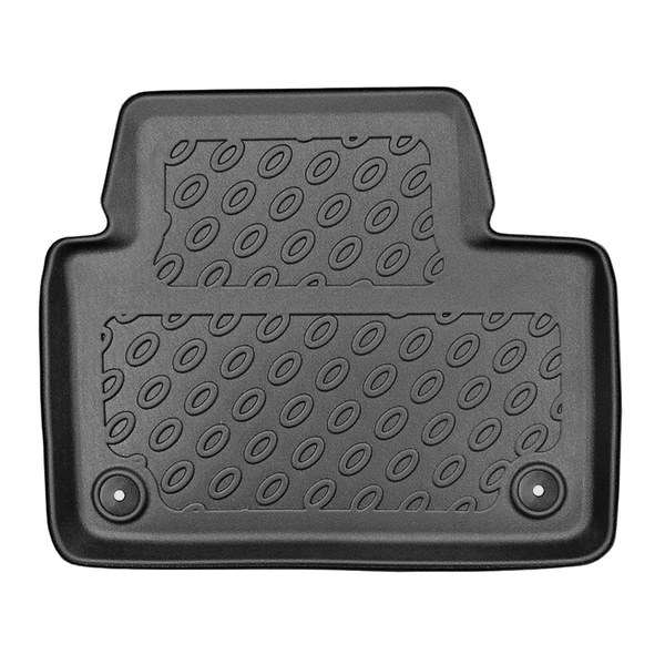 Tapis de sol en TPE adapté pour Volvo S60 III Berline (10.2018-....) - tapis de voiture - noir
