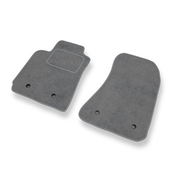 Tapis de Sol Velours adapté pour Alfa Romeo Brera Coupé (2005-2010) - Premium tapis de voiture - gris