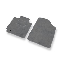 Tapis de Sol Velours adapté pour Hyundai Elantra V (2011-2015) - Premium tapis de voiture - gris