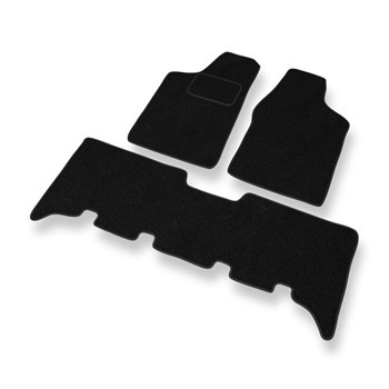 Tapis de Sol Feutres adapté pour Opel Frontera A, B (1992-2004) - tapis de voiture - noir