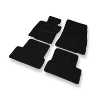 Tapis de Sol Feutres adapté pour Mini Hatch III (2013-....) - tapis de voiture - noir