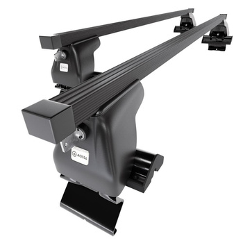 Barres de toit en acier adapté pour Hyundai H-1 Van (2008-2021) - Porte-Bagages 