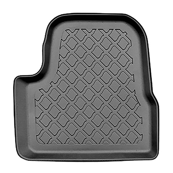 Tapis de sol en TPE adapté pour Opel Mokka B SUV (02.2021-....) - pas pour la version électrique et hybride - tapis de voiture - noir