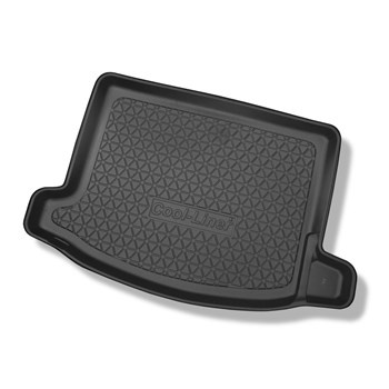 Tapis de coffre adapté pour Honda Civic IX Hayon (03.2012-02.2017) - bac de coffre - protection de coffre voiture - aussi pour les modèles avec caisson de graves (Lifestyle et Executive)