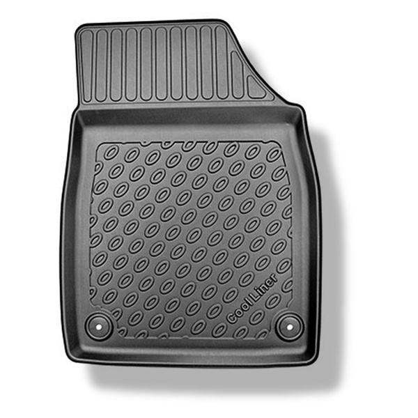 Tapis de sol en TPE adapté pour Audi Q4 e-tron SUV, Sportback (06.2021-....) - tapis de voiture - noir