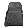 Tapis de sol en TPE adapté pour Ford Tourneo Custom Van (01.2013-....) - transmission automatique - tapis de voiture - noir