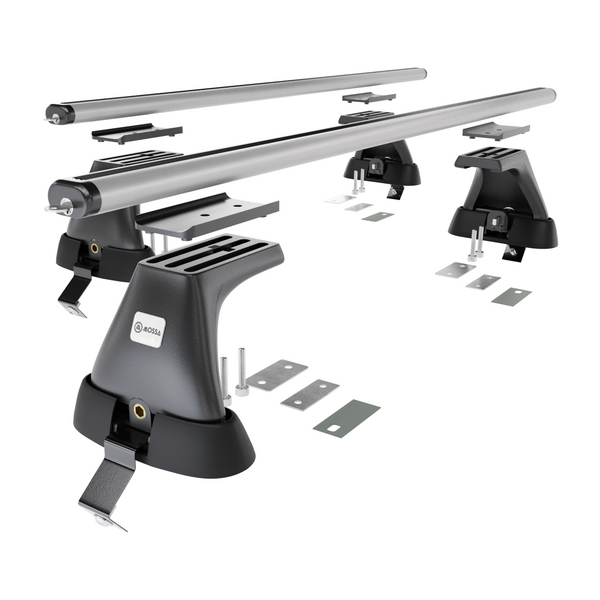 Barres de toit en aluminium adapté pour Ford Mondeo mk V Break (2014-2022) - Porte-Bagages de Voiture argent - toit normal