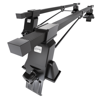 Barres de toit en acier adapté pour Renault Clio mk II Hayon (1998-2005) - Porte