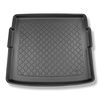 Tapis de coffre adapté pour DS 7 Crossback SUV (02.2018-2022) - bac de coffre - protection de coffre voiture - coffre inférieur; sous / sans plancher amovible du coffre