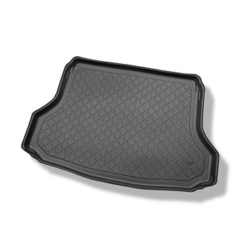 Tapis de coffre adapté pour Nissan X-Trail III T32 SUV (08.2014-08.2017) - bac de coffre - protection de coffre voiture - 5 places; coffre supérieur (sur le plancher amovible)