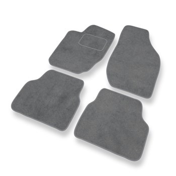 Tapis de Sol Velours adapté pour Lancia Thema I (1984-1994) - Premium tapis de voiture - gris