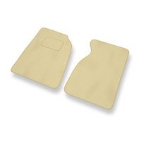 Tapis de Sol Velours adapté pour Ford Mustang IV (1994-2004) - Premium tapis de voiture - beige