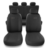 Housses de siège adaptées pour Audi A4 B5, B6, B7, B8, B9 (1995-2024) - housse siege voiture universelles - couverture siege - UNE-4