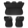 Housses de siège adaptées pour Citroen Nemo (2008-2019) - housse siege voiture universelles - couverture siege - UNE-4