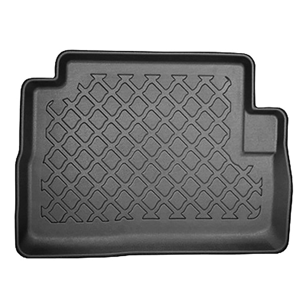 Tapis de sol en TPE adapté pour Ford Kuga II SUV (12.2015-10.2022) - tapis de voiture - noir