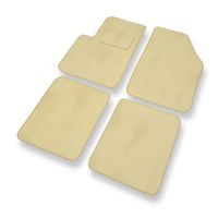 Tapis de Sol Velours adapté pour Dodge Journey (2008-2020) - Premium tapis de voiture - beige