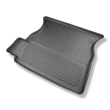 Tapis de coffre adapté pour Tesla Model X SUV (01.2021-....) - bac de coffre - protection de coffre voiture - 6/7 places; derrière 2ème rangée de sièges (3me rangée abaissée)