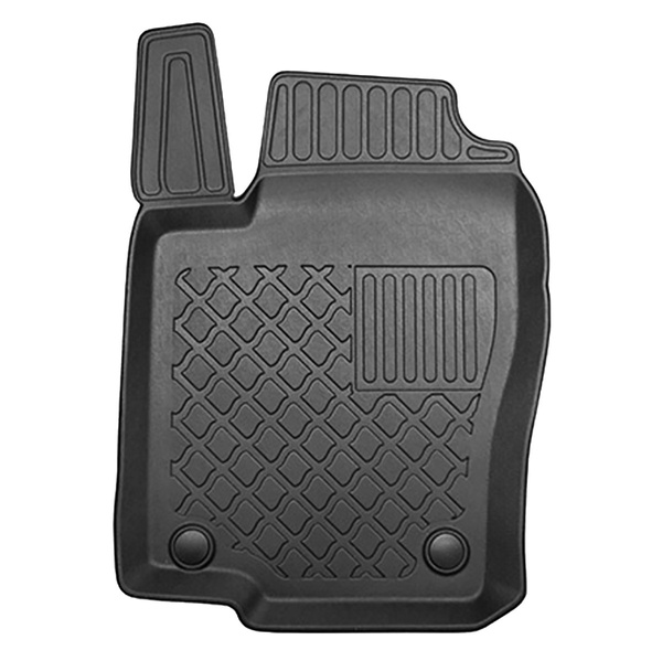 Tapis de sol en TPE adapté pour Mercedes-Benz GLE Coupé (12.2015-10.2022) - tapis de voiture - noir