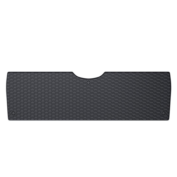 Tapis de sol en caoutchouc adapté pour Volkswagen Sharan I (1995-2010) - tapis de voiture - noir