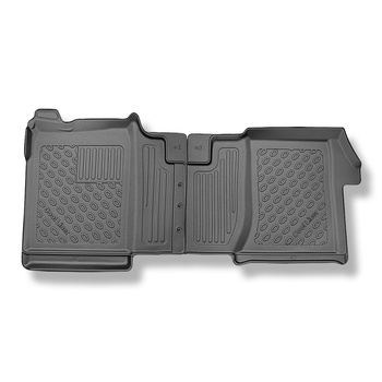 Tapis de sol en TPE adapté pour Citroen Jumper II Van (06.2006-....) - tapis de voiture - noir