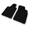 Tapis de Sol Velours adapté pour Fiat Barchetta Roadster (1995-2005) - Premium tapis de voiture - noir