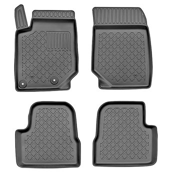 Tapis de sol en TPE adapté pour Peugeot 208 II Hayon (06.2019-....) - pas pour l