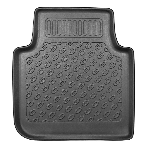 Tapis de sol en TPE adapté pour Seat Tarraco SUV (10.2018-....) - 5 ou 7 sièges; sans la troisième rangée de sièges - tapis de voiture - noir
