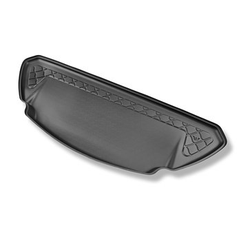 Tapis de coffre adapté pour Tesla Model X SUV (10.2016-12.2020) - bac de coffre - protection de coffre voiture - coffre avant