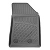 Tapis de sol en TPE adapté pour Alfa Romeo Tonale Typ 965 SUV (05.2022-....) - aussi pour hybrides - tapis de voiture - noir