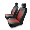 Housses de siège avant adaptées pour Seat Ateca (2016-2019) - housse siege voiture universelles - couverture siege conducteur - 2CM-RD