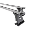 Barres de toit en aluminium adapté pour Mazda 6 mk I Hayon (2002-2007) - Porte-Bagages de Voiture argent - points de montage - (suivant le modèle de voiture ils peuvent se situer à différents endroits)