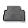 Tapis de sol en TPE adapté pour Toyota C-HR I, II SUV (01.2017-....) - non pour version Plug-in hybride - tapis de voiture - noir