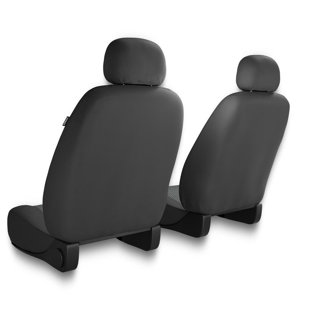 Housses de siège adaptées pour Suzuki Jimny (1998-2017) - housse siege  voiture universelles - couverture siege - UNE-2 Motif 2 (gris)