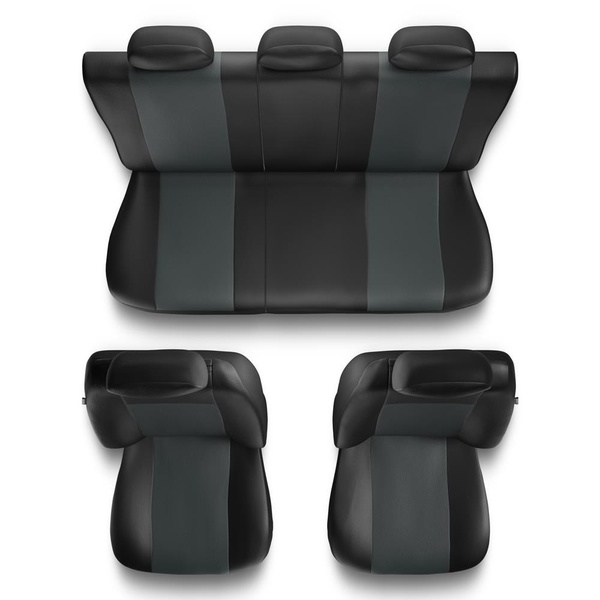 Housses de siège adaptées pour Peugeot 406 (1995-2004) - housse siege voiture universelles - couverture siege - CM-G