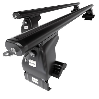 Barres de toit en aluminium adapté pour Ford Maverick SUV (2001-2007) - Porte-Bagages de Voiture noir - toit normal
