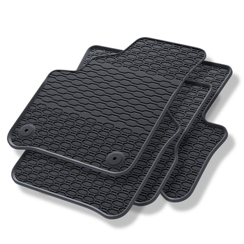 Tapis de sol en caoutchouc adapté pour Skoda Citigo-e iV Hayon (2019-2020) - tap