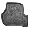 Tapis de sol en TPE adapté pour Volkswagen Golf V, VI Hayon (12.2015-10.2022) - tapis de voiture - noir
