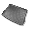 Tapis de coffre adapté pour Hyundai Kona II SUV (04.2023-....) - bac de coffre - protection de coffre voiture - coffre supérieur; plancher amovible en la position la plus basse; avec et sans subwoofer