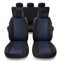 Housses de siège adaptées pour Audi A4 B5, B6, B7, B8, B9 (1995-2024) - housse siege voiture universelles - couverture siege - PF-BL
