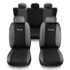 Housses de siège adaptées pour Hyundai Atos I, II (1997-2008) - housse siege voiture universelles - couverture siege - TG-S