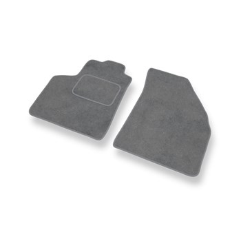 Tapis de Sol Velours adapté pour Chevrolet Rezzo (2004-2008) - Premium tapis de voiture - gris