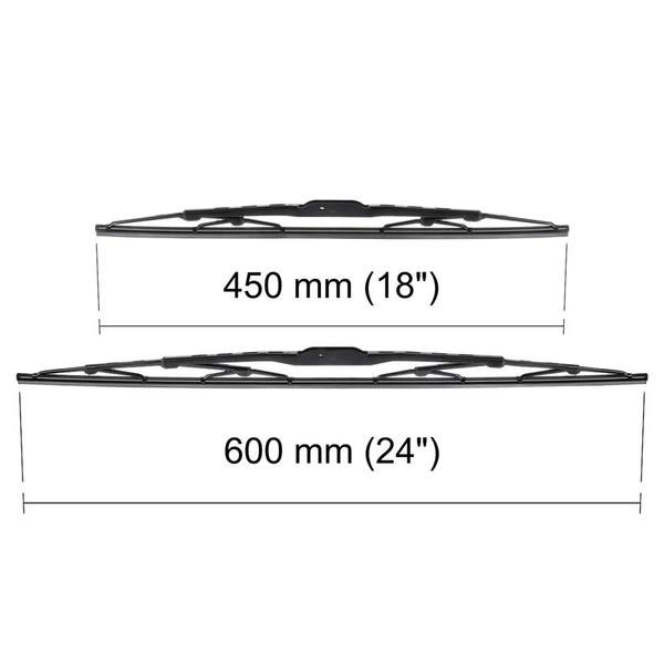 Balais d'essuie-glace de pare-brise adaptés pour Lexus RC Coupé (09.2014-....) - balais standard
