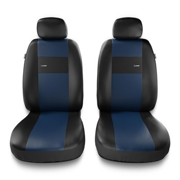 Housses de siège avant adaptées pour Audi A4 B5, B6, B7, B8, B9 (1995-2024) - housse siege voiture universelles - couverture siege conducteur - 2XL-BL