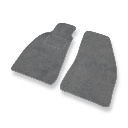 Tapis de Sol Velours adapté pour Alfa Romeo Spider V (1994-2006) - Premium tapis de voiture - gris